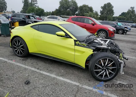 2020 Aston Martin Vantage z USA, uszkodzony, nr VIN SCFSMGAW7LGN04633
